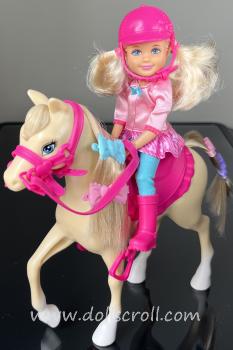 Mattel - Barbie - Barbie & Her Sisters in a Pony Tale - Chelsea & Pony - Poupée